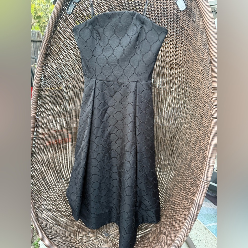 C/MEO Collective Black Strapless Dress W/POCKETS